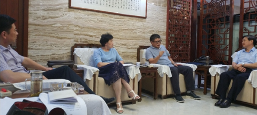 省侨联领导考察孝感市政府驻汉办事处并听取市侨联工作汇报