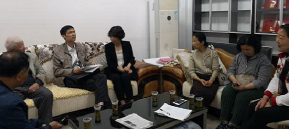 宜昌市侨联副主席张龙到伍家岗区开展基层组织建设及侨之家建设调研
