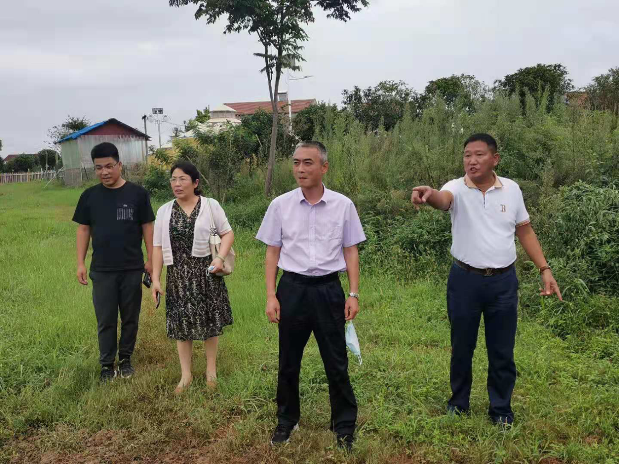 孝感市委统战部副部长刘志生、市侨联副主席陈娟一行调研受灾侨资企业