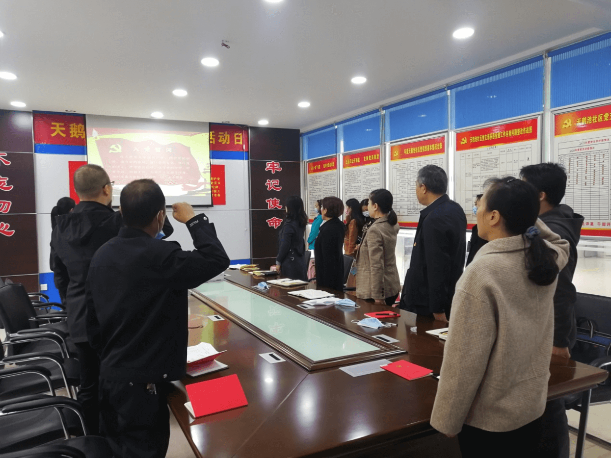 荆门市侨联“支部党日联学联做”进社区