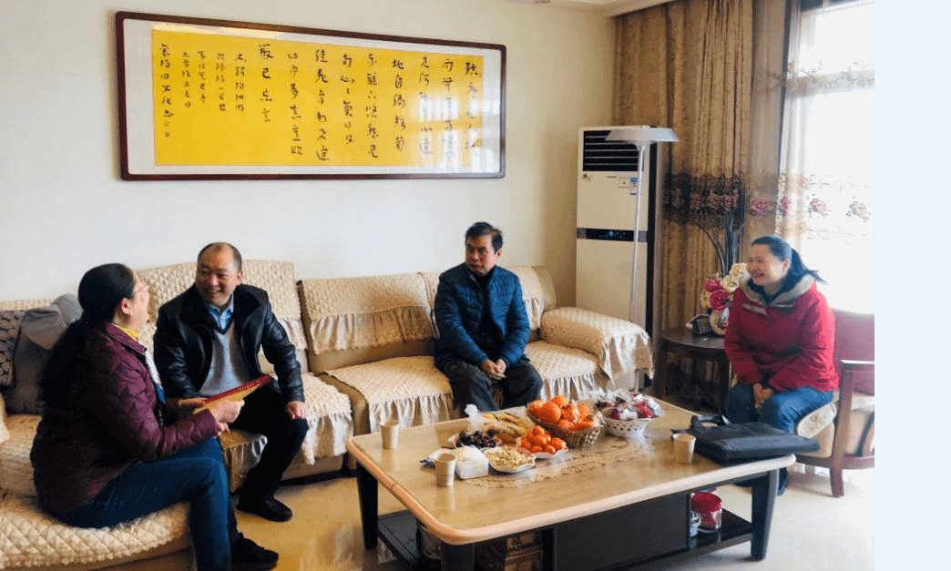 宜昌市和夷陵区两级侨联联合开展迎新春送慰问活动