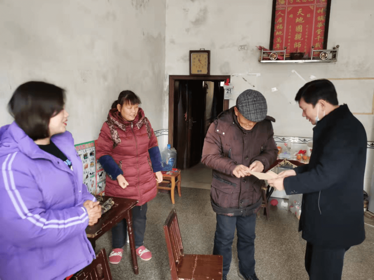 监利市侨联开展“情暖侨眷”春节走访慰问活动