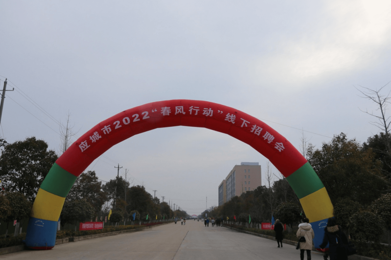 应城市侨联组织侨资侨属企业参加“春风行动”线下招聘会
