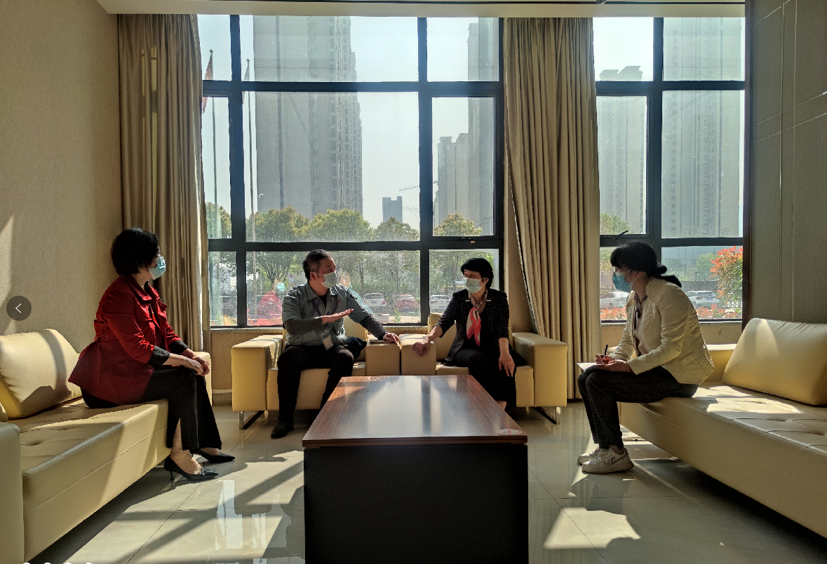 襄阳市侨联赴中日龙（襄阳）机电技术开发有限公司调研