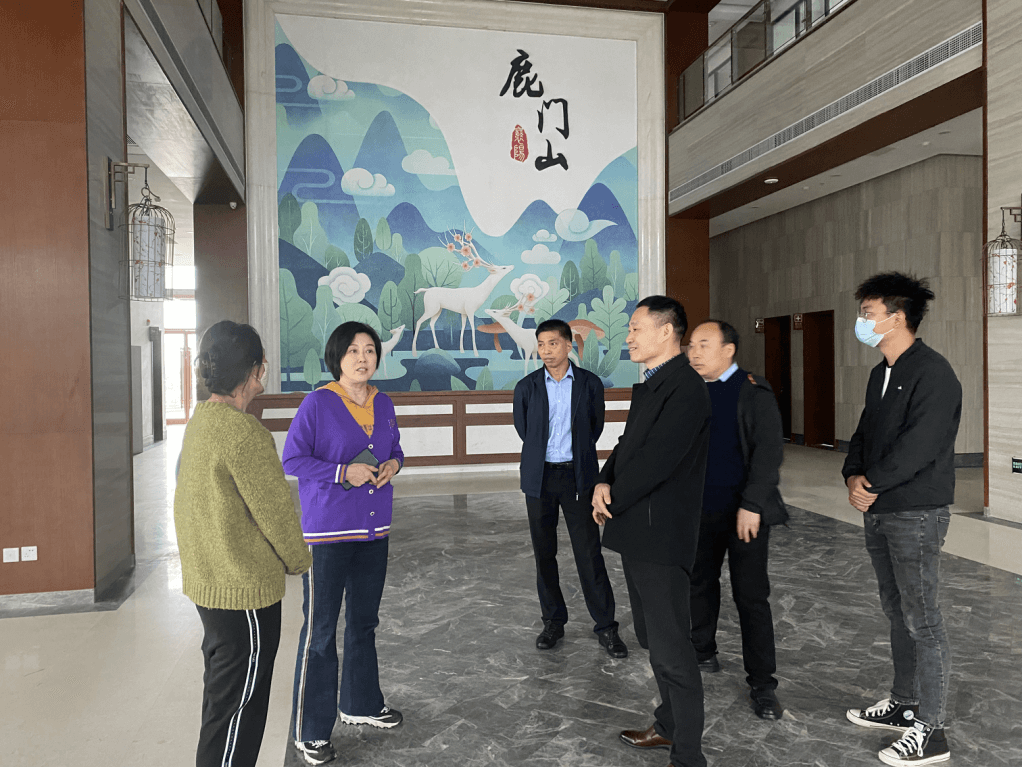 襄阳市侨联副主席张媚一行调研襄州区“湖北省华侨国际文化交流基地”建设