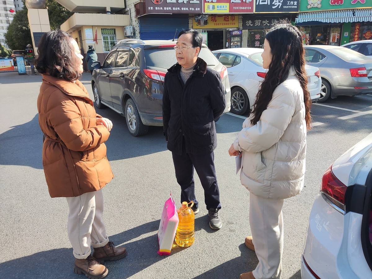 情暖侨心：沙洋县侨联春节前夕走访慰问侨界代表人士