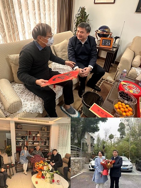 省侨联新春走访看望在汉侨界群众