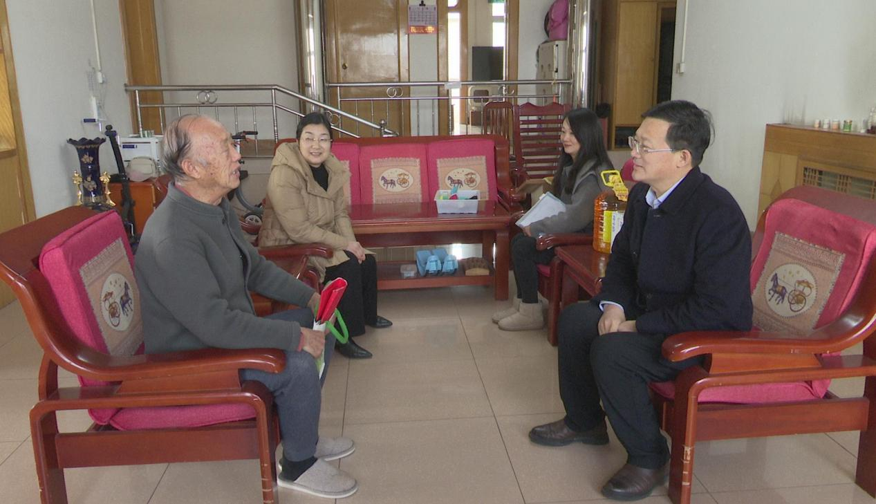 襄阳谷城县侨联：新春走访暖侨眷 深情寄语聚侨心