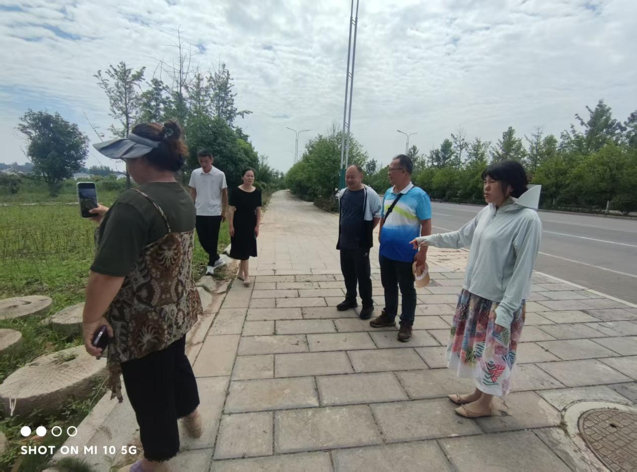 襄阳市侨联牵头组织赴彭家营村实地考察  把脉问诊农家小院落地 赋能乡村产业振兴